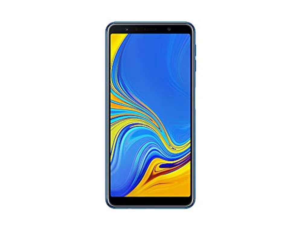 【美品】Galaxy A7 SM-A750C 4GB/64GB 付属品多数 Samsung Galaxy A7 SM-A750C Blue 【楽天版 SIMフリー】|中古